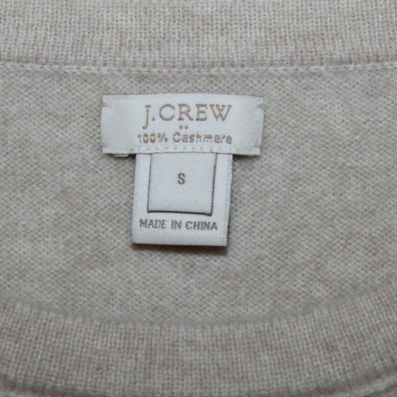 J. Crew Factory Crew Cashmere Sweater HW8666 - Picture 3 of 5